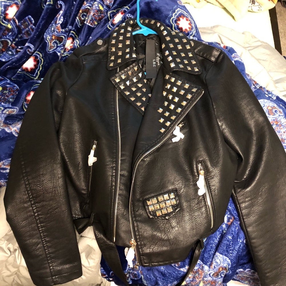 Black Moto Leather Jacket